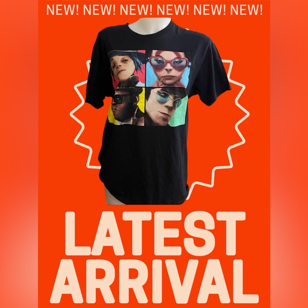 Gorillaz Humanz Tour 2017 Shirt